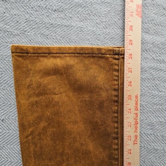 Shein Jeans Women's Size M (29x29) Flare Leg Copper Acid Wash Stretch Y2K Boho - Picture 15 of 16